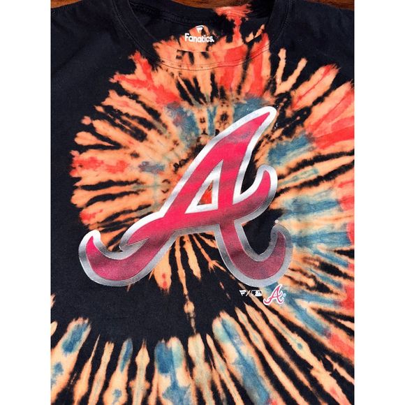 Atlanta Braves Tie-Dye Tee - Picture 3 of 4